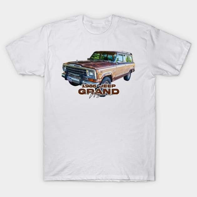 1986 Jeep Grand Wagoneer T-Shirt by Gestalt Imagery